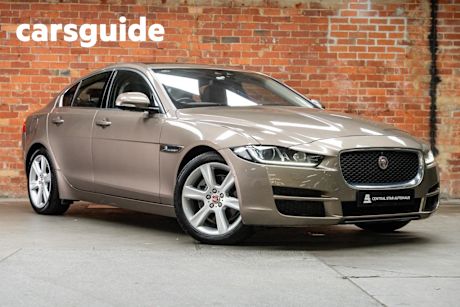 Brown 2015 Jaguar XE Sedan 20D Prestige