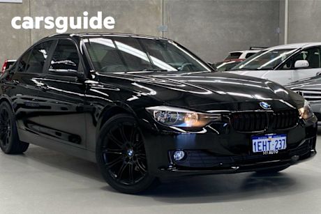 Black 2013 BMW 316I Sedan