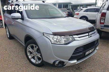 Silver 2014 Mitsubishi Outlander Wagon LS (4X2)