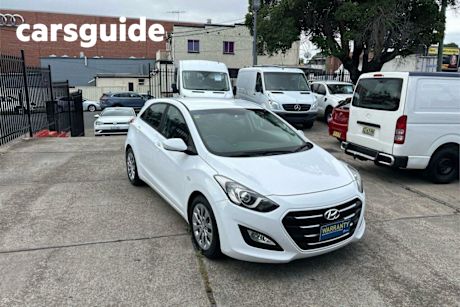 White 2016 Hyundai I30 Hatchback Active