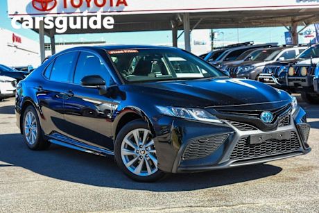 Black 2022 Toyota Camry Sedan Ascent Sport Hybrid