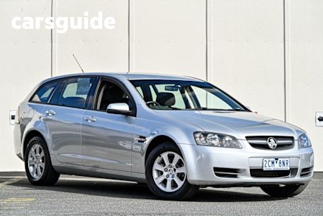 Silver 2008 Holden Commodore Sportswagon Omega