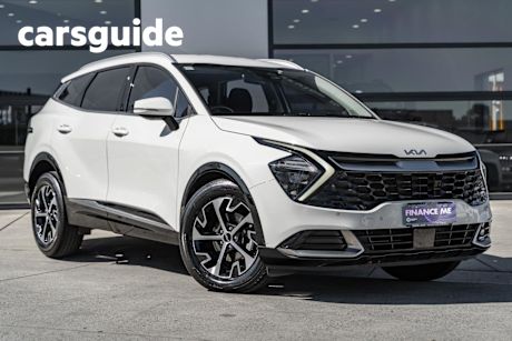 White 2022 Kia Sportage Wagon SX (awd)