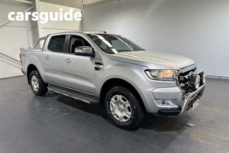 Silver 2017 Ford Ranger Dual Cab Utility XLT 3.2 (4X4)