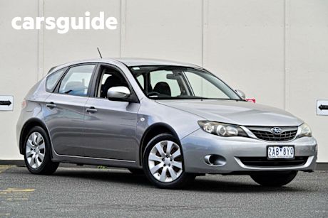 Silver 2007 Subaru Impreza Hatchback R (awd)