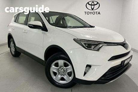White 2018 Toyota RAV4 Wagon RAV 4 GX-2WD 2.0L PETROL AUTO CVT 5 DOOR WAGON