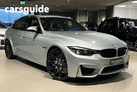 Silver 2018 BMW M3 Sedan
