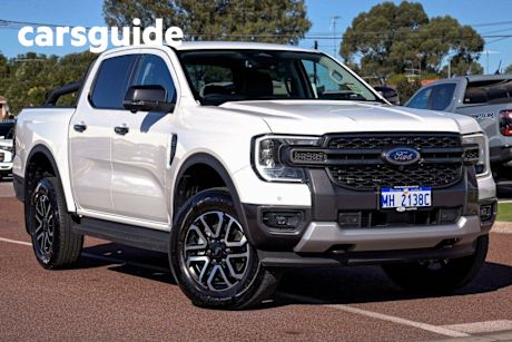 White 2024 Ford Ranger Double Cab Pick Up Sport 3.0 (4X4)