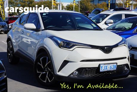 White 2018 Toyota C-HR Wagon Koba (2WD)