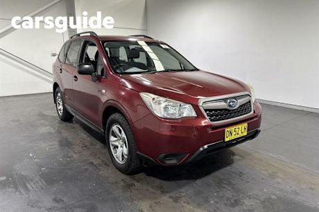 Red 2014 Subaru Forester Wagon 2.5I