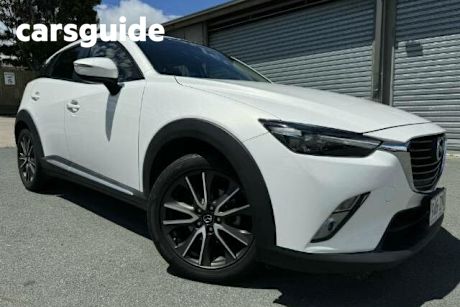 White 2015 Mazda CX-3 Wagon Akari (awd)