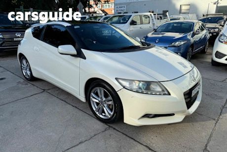 White 2012 Honda CR-Z Coupe Sport Hybrid