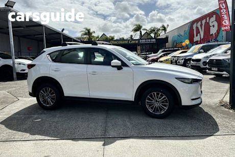 White 2017 Mazda CX-5 Wagon Maxx Sport (4X4)