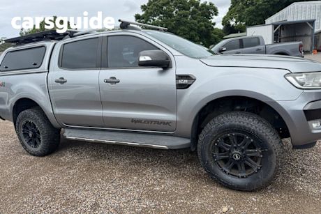 Silver 2016 Ford Ranger Dual Cab Pick-up Wildtrak 3.2 (4X4)