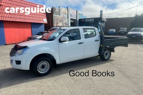 White 2015 Isuzu D-MAX Crew Cab Utility SX (4X2)