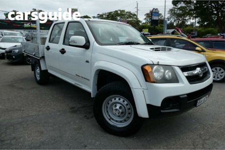 White 2009 Holden Colorado Crew Cab Pickup LX (4X4)
