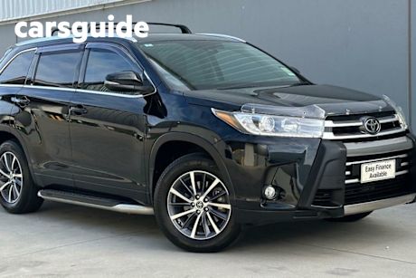 Black 2019 Toyota Kluger Wagon GXL (4X2)