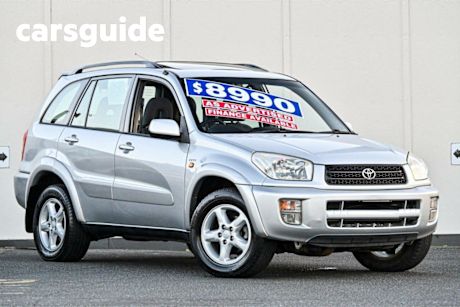 Silver 2003 Toyota RAV4 Wagon Cruiser (4X4)