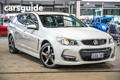 White 2017 Holden Commodore Sportswagon SV6