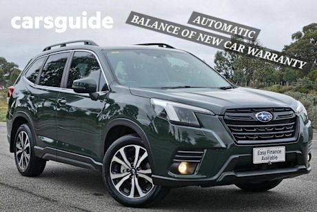 Green 2022 Subaru Forester Wagon 2.5I Premium (awd)