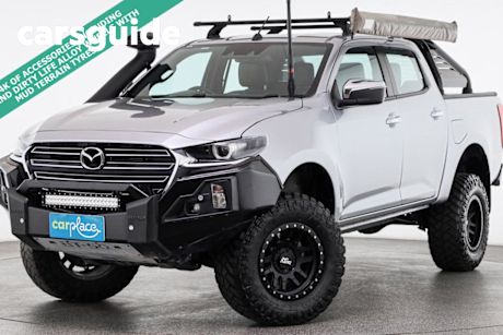 Silver 2020 Mazda BT-50 Dual Cab Pick-up GT (4X4)