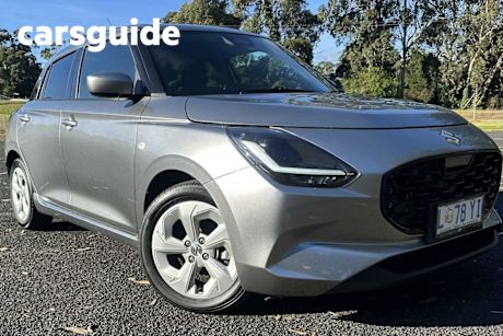 Silver 2024 Suzuki Swift Hatchback Hybrid