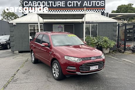 Red 2012 Ford Territory Wagon Titanium (rwd)