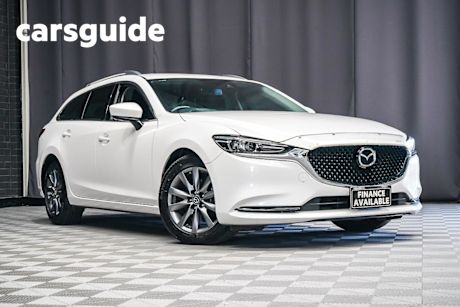 White 2020 Mazda 6 Wagon Sport