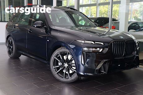 Black 2024 BMW X7 Wagon Xdrive40D M Sport Mhev