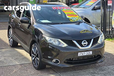 Black 2016 Nissan Qashqai Wagon TI (4X2)