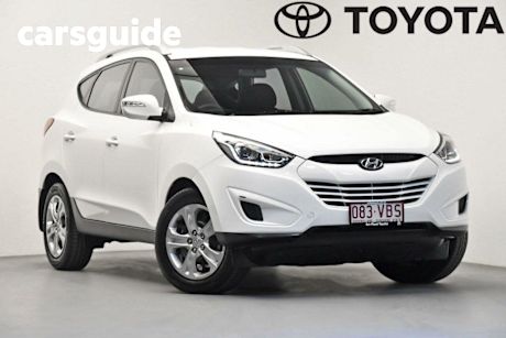White 2014 Hyundai IX35 Wagon Active (fwd)