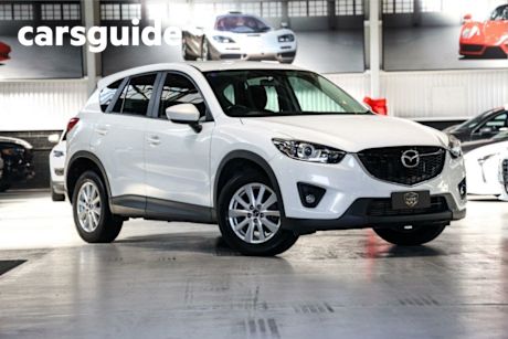 White 2012 Mazda CX-5 Wagon Maxx Sport (4X4)