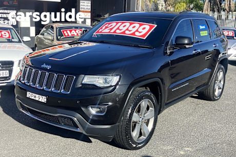 Black 2015 Jeep Grand Cherokee Wagon Limited (4X4)