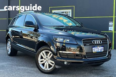 Black 2008 Audi Q7 Wagon 3.6 FSI Quattro