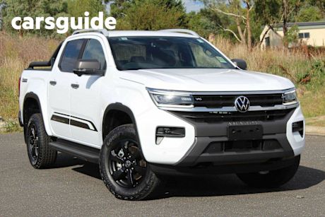White 2024 Volkswagen Amarok Dual Cab Utility Panamericana TDI600 4Motion