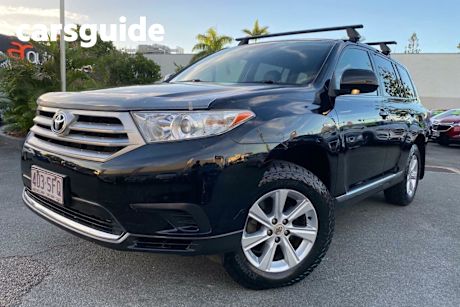 Black 2012 Toyota Kluger Wagon KX-R (4X4) 5 Seat