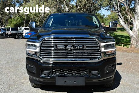 Black 2023 Ram 2500 Ute Tray Laramie Crew Cab Rambox