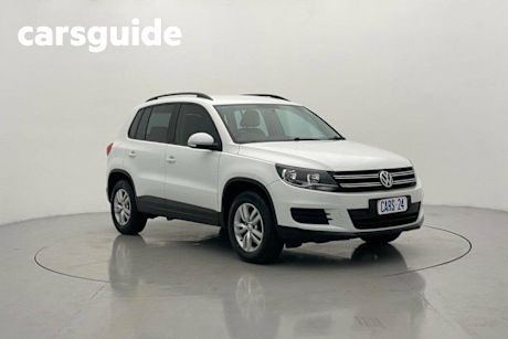 White 2015 Volkswagen Tiguan Wagon 118 TSI (4X2)