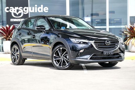 Black 2025 Mazda CX-3 Wagon G20 Evolve