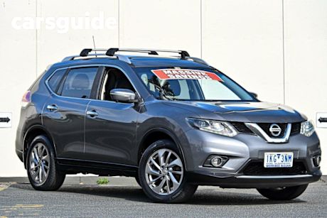 Grey 2017 Nissan X-Trail Wagon TI (4X4)