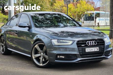 Grey 2014 Audi A4 Sedan 2.0 Tfsi S-Line Quattro