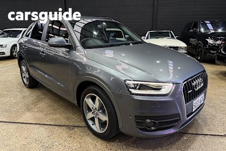 Grey 2013 Audi Q3 Wagon TFSI Qauattro