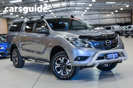 Silver 2015 Mazda BT-50 Dual Cab Utility XTR (4X4)