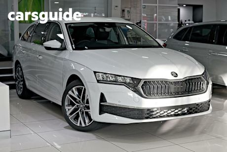 White 2024 Skoda Octavia Wagon Select 110TSI
