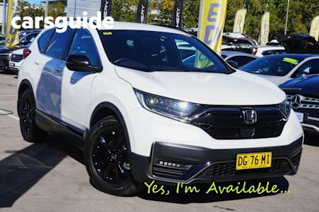 White 2023 Honda CR-V Wagon Black Edition (2WD) 5 Seats