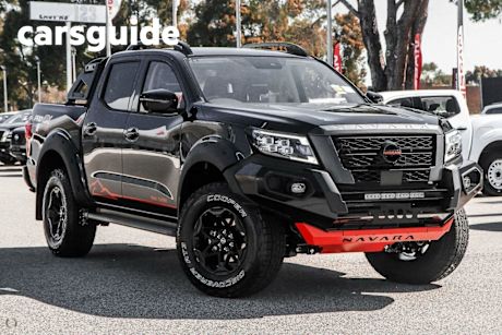 Black 2024 Nissan Navara Dual Cab Pick-up PRO-4X Warrior (4X4)