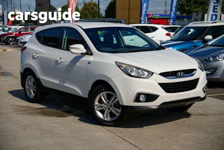 White 2013 Hyundai IX35 Wagon SE (fwd)