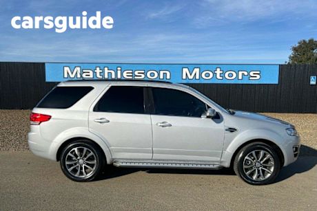 Silver 2015 Ford Territory Wagon Titanium (rwd)