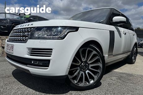White 2017 Land Rover Range Rover Wagon Autobiography SDV8
