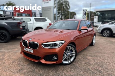 Orange 2016 BMW 125I Hatchback M Sport
